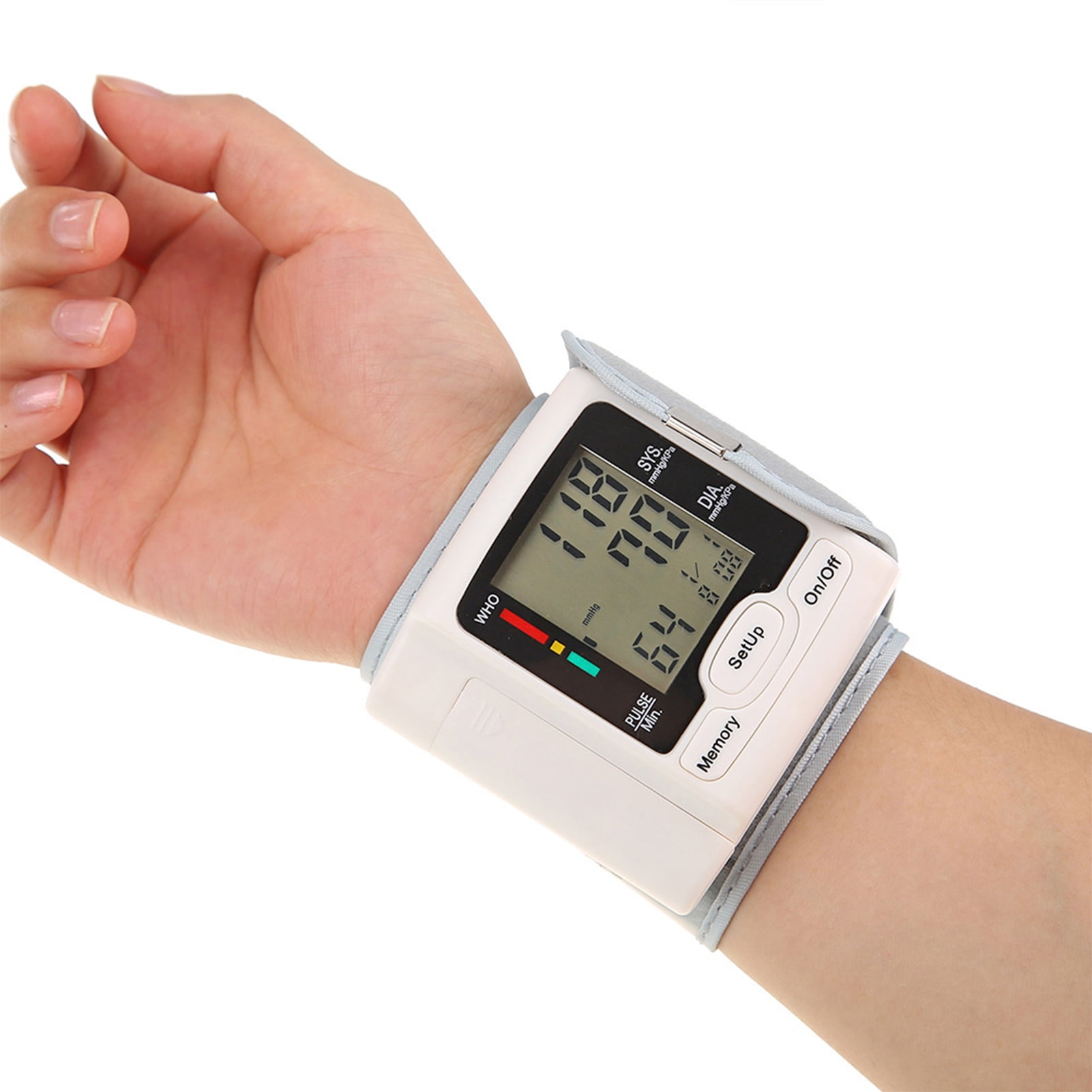 Health Care Automatic Wrist Digital Blood Pressure Monitor Tonometer