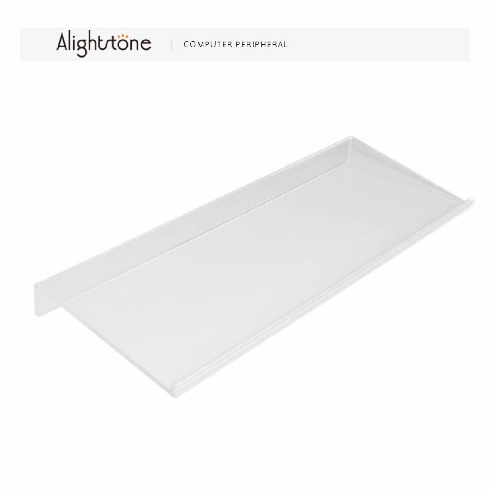 Acrylic Keyboard Riser Stand, Ergonomic Tilted Keyboard Holder for Desk, Clear Desktop Stand