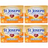 4 Pack St. Joseph Low Dose Aspirin Adult Aspirin Regimen 36 Chewable Tabs Each