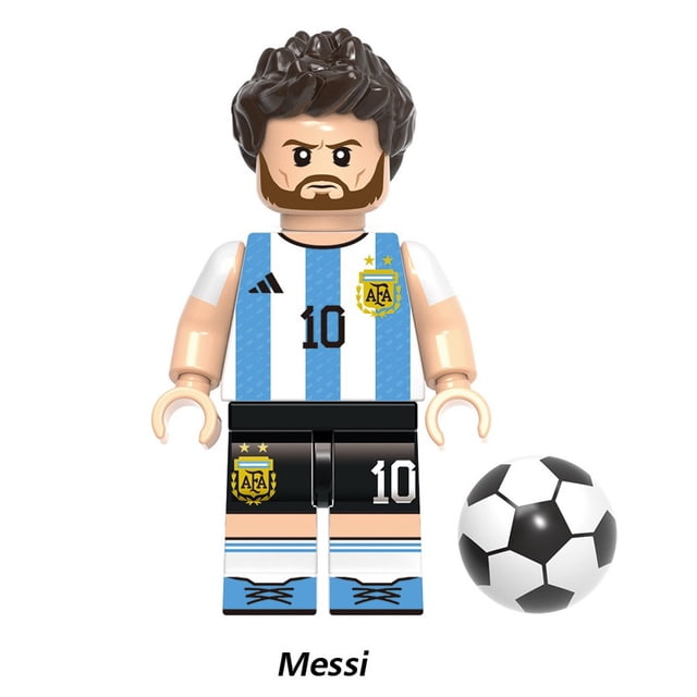 CR7 Cristiano Ronaldo Football Star Mini Figuras De Bloques De Construcción Para Niños Juguetes