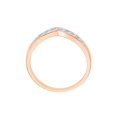 thumbnail image 2 of Channel Set Diamond Wedding Band in 10K Rose Gold (1/4 cttw, I-J, I1-I2) (Size-7), 2 of 3