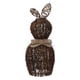 thumbnail image 5 of Decoraciones de Primavera para el Hogar Tejido a Mano Ratán Conejo de Pascua Figura Rústicos Decoración de Vacaciones Acentos Conejos Tejidos Naturales Escultura para el Hogar Y el Jardín, 5 of 6