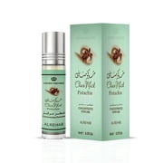 Choco Musk Pistachio Perfume Oil CPO 6ml (0.2 oz) by Al Rehab & Pink Blush Shams Al Emarat Khususi Roll-On Perfume Oil 10ml (0.34 oz) By Ard Al Zaafaran