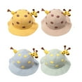 thumbnail image 2 of PEACNNG Cute Spring Summer Cartoon Giraffe Baby Bucket Hat Cotton Fisherman Hats Baby Boys Girls Sun Cap for 1-3 Years Old Baby, 2 of 5