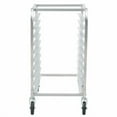 thumbnail image 4 of Bun Pan Rack, 10-Tier Commercial Bakery Racks with Brake Wheels, Aluminum Racking Trolley Storage for Half & Full Sheet, Speed Rack For Kitchen Home, Bread Baking Equipment, 26"L x 20.3"W x 39"H, 4 of 5