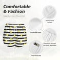 thumbnail image 6 of Lsque Lemon_1 Printed Women's Running Shorts with Liner Pockets,Elastic Quick Dry Workout Athletic Gym Yoga Shorts,Womens High Waist Shorts-XX-Large, 6 of 9