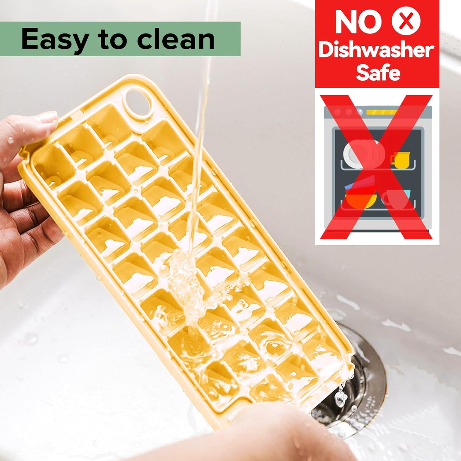 Ice Cube Tray with Lid and Bin,mini Ice Cube Trays for Freezer 60 pcs,Ice Cube Mold, Ice Molds Ice Scoop,Ice Cube Tray Mold for Whiskey Cocktail,Tea,Coffee