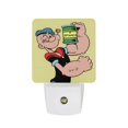 thumbnail image 1 of La Nueva Hora de Popeye Luz nocturna LED con sensor de anochecer a amanecer para dormitorio, baño, pasillo, escaleras - Lámpara LED nocturna de enchufe, 0.5W - 1 pieza, 1 of 6