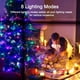 thumbnail image 4 of Guirnalda de luces LED de hadas Multicolor, adornos navideños para fiesta de boda, luminarias decorativas, alimentadas por USB, 1M-10M, 4 of 4