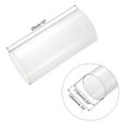 thumbnail image 2 of Acrylic Pipe Clear Rigid Round Tube 115mm ID 120mm OD 10" for Lamps and Lanterns, Water Cooling System, 2 of 6