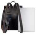 thumbnail image 3 of Balery Black And Gold White Horse Mochila de Cuero para Mujeres, Gran Capacidad, Bolsa de Viaje Multifuncional, Mochila de Cuero y Bolsa de Hombro para Mujeres, 3 of 4