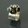 thumbnail image 3 of QQTDFG Vintage 925 Silver Turquoise Ring Women Man Wedding Party Gift Jewelry Size 6-10-#3-6, 3 of 5