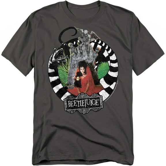 Beetlejuice T-Shirt Lydia With Worms Unisex Graphic Tee For Men & Women