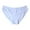 White, variant on LYEAA Cotton Womens Underwear Bikini Low Rise Cool Briefs Breathable Comfort Solid Daily Panties Fashionable Underpants Blue M