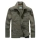thumbnail image 3 of Chaquetas de primavera y otoño para hombre, abrigos, chaqueta militar ajustada, chaqueta impermeable para hombre, chaqueta de senderismo para exteriores, chaqueta cortavientos para hombre, 3 of 5