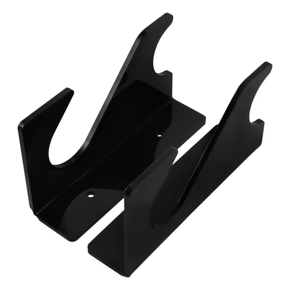 RENACLIPY Black Acrylic Wall Mounted Display Stand Organizer for Collectors and Home Decor, and Stylish