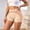 Beige, variant on Womens Underwear Boyshorts Hollow Out Fishnet Yoga Seamless High Waisted Slip Shorts Breathable Solid Everyday Wear Safety Panties
