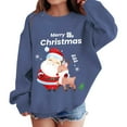 thumbnail image 5 of GZEFJRQM Matching Family Christmas Sweatshirts Christmas Tops Tshirt for Girls Girls' Tops Girls Size 12 Tops Kids Clothes Girls 10-12 Girls Clothes, 5 of 6