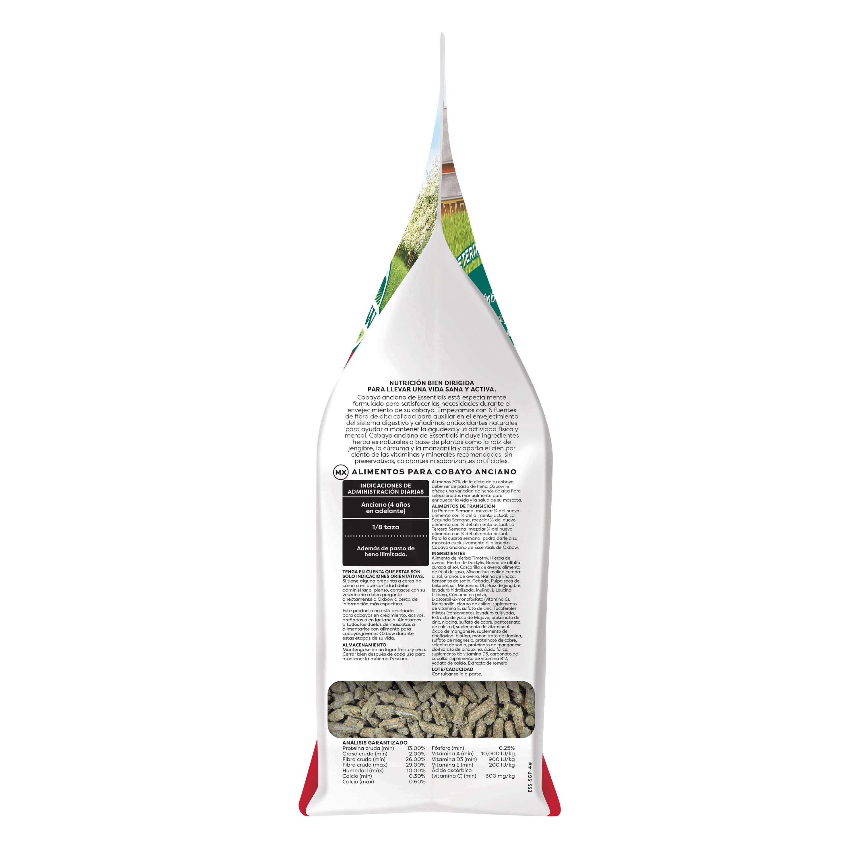 Oxbow Animal Health Essentials Senior Guinea Pig - Dry Pellet - 4 lb
