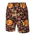 thumbnail image 4 of Fotbe Woodland Creatures Floral Trajes de Baño Estampados para Hombre, Shorts de Verano de Secado Rápido, Ropa de Playa, Bañadores-XX-Large, 4 of 6