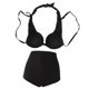 thumbnail image 1 of Traje de baño Bikiní push up Yuyangstore para mujer retro vintage de alto con aros, 1 of 8