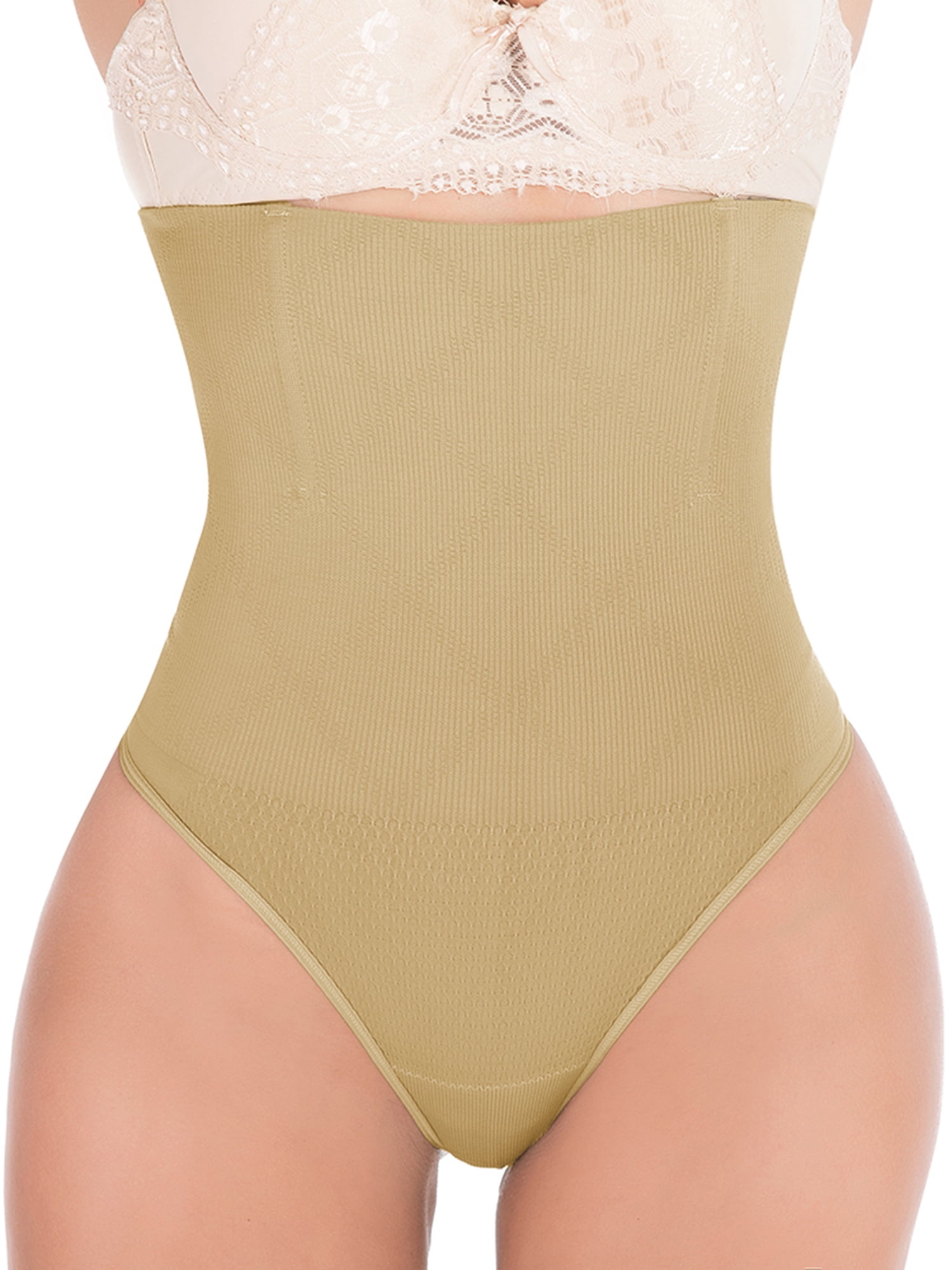  Wide Gusset Thongs For Women, Tummy Control Thong-Peachy  Shapewear Seamless Women Day Of The Week Women's High Waist Cotton Sexy  Sports Pull In Your Belly And Panties No (XS, Hot Pink) 