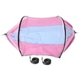 thumbnail image 2 of Outdoor Automatic Strut Hanging Parachute Cloth Mosquito Net AntiRollover Hammock(Light Blue Pink ),, 2 of 5