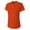 ATHLETIC ORANGE, variant on A4 Tek 2-Button Henley