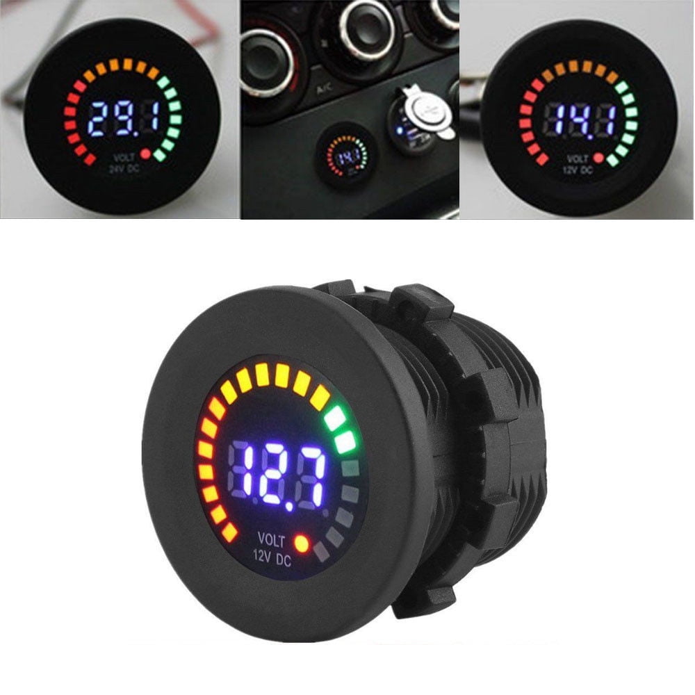 12v battery meter marine 12v battery meter marine