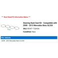 thumbnail image 2 of Steering Rack Seal Kit - Compatible with 2008 - 2013 Mercedes-Benz GL550 2009 2010 2011 2012, 2 of 2