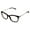 brown, variant on Jones New York Plastic Soft Square Eyeglass Frames, Brown, 49mm