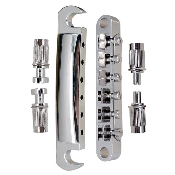 Juego de tacos de Puente de guitarra Sunnimix para guitarra eléctrica Pta material aleación de Zinc