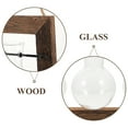 thumbnail image 3 of 1 Set Wall Hanging Glass Planter Double-Layer Plant Terrarium Propagation Station, 3 of 8