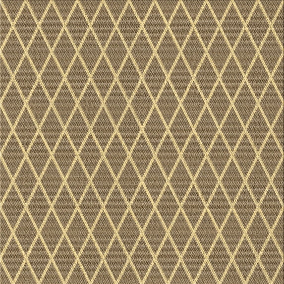Ahgly Company Machine Washable Indoor Square Transitional Oak Brown Area Rugs, 8' Square