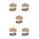 thumbnail image 2 of Pendientes Qarigey 12 Uds Vintage moda hojas grandes oreja larga alambre borlas gancho, 2 of 6