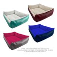 thumbnail image 1 of Cama para Perro Fantasy Ruz Rectangular Bicolor Mediana, 1 of 4