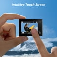 thumbnail image 4 of Akaso Brave 4 Pro 4K30 Cámara De Acción Con Tarjeta Microsd U3 De 128 Gb Cámara Impermeable Subacuática De 131 Pies Control Remoto Con Pantalla Táctil Eis Con 2 Baterías De 1350 Mah Y Kit De Accesorio, 4 of 5