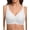 3-white, variant on Jelly Bras For Women Wireless V Neck Mesh Detail Fashion Bra Soft Breathable Casual Beige M-4XL