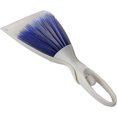 thumbnail image 1 of Dustpan and Brush Set, Multipurpose White Blue 25 X 13X 3.5cm Soft Brush for Home Office Use, Indoor Dustpan and Brush Set, 1 of 4