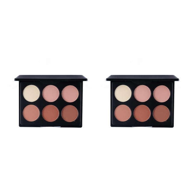 fastboy Face Kit for Beginners Makeup Tools Concealer Exquisite Black Circles Beauty Foundation Free Brush Cream Palette Type 2 2Set