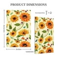 thumbnail image 5 of Kll Sunflowers And Butterflies Wall Plate,Gloss Finish,Standard Size 1 - 5" X 3", Polycarbonate Thermoplastic,Electric Receptacle Plug Covers, 5 of 8