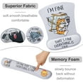 thumbnail image 2 of sixwipe Ergonomic Mouse Pad with Wrist Rest, Funny Cute Desk Keyboard Wrist Rest and Computer Wrist Support, No Slip Keyboard Wrist Pad with Coaster for Easy Typing and Hand Pain Relief, 2 of 7