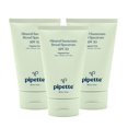 thumbnail image 1 of Protector solar mineral Pipette SPF 50 para bebés, 120 ml, paquete de 3, 1 of 8