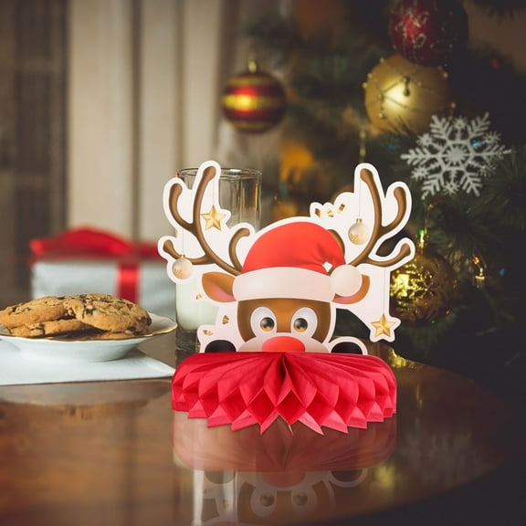 ULTNICE 9pcs Mother's Day Table Centerpieces Paper Assorted Color Decorative Decor