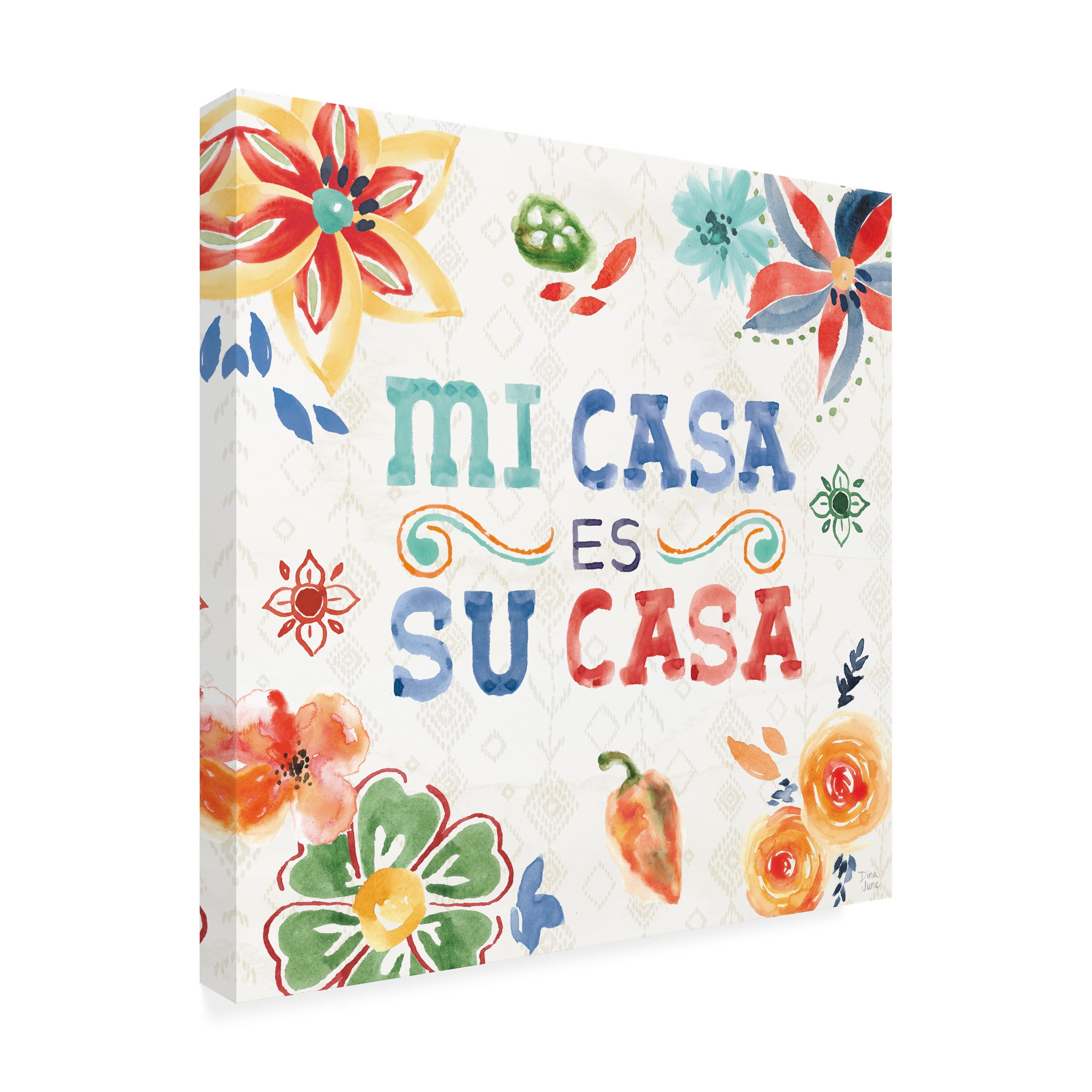 Dina June 'Sweet and Spicy XVIII' Canvas Art
