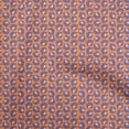 thumbnail image 1 of oneOone Rayon Orange Fabric Florals Sewing Material Print Fabric By The Yard 56 Inch Wide, 1 of 4