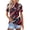 01-Dark Blue, variant on 250 Anniversary USA Shirt Women, 4th of July Polo V Neck Button Down Short Sleeve Collared Golf Shirts Casual Outfit