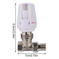 thumbnail image 2 of Automatic Thermostatic Radiator Temperature Control Angle Floor Heat, 2 of 8