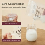 Momcozy Breastmilk Storage Bag 8Oz, 60 Count Breast Milk Bags with Pour Spout