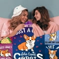 thumbnail image 4 of Yibo Cute Corgi Blanket Gifts for Corgi Lovers,Soft Cozy Flannel Corgis Dog Cute Puppy Dog Bed Sofa Couch Birthday Gifts for Dog Lovers Kids Girls Adults, 4 of 7